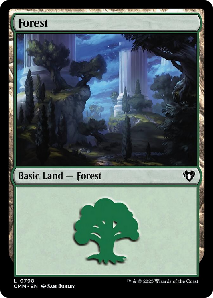 Forest (798) [Commander Masters] | Rook's Games and More