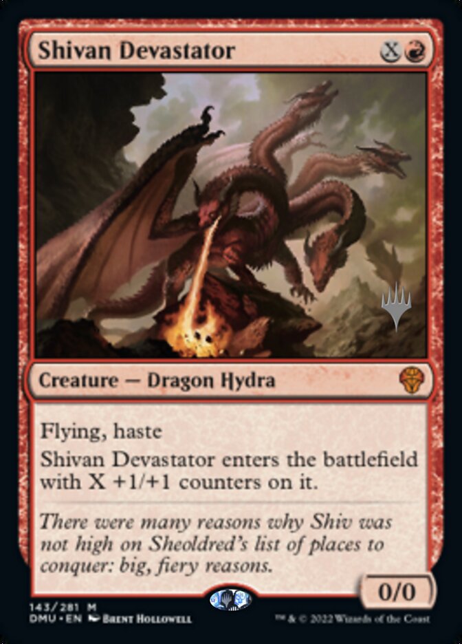 Shivan Devastator (Promo Pack) [Dominaria United Promos] | Rook's Games and More