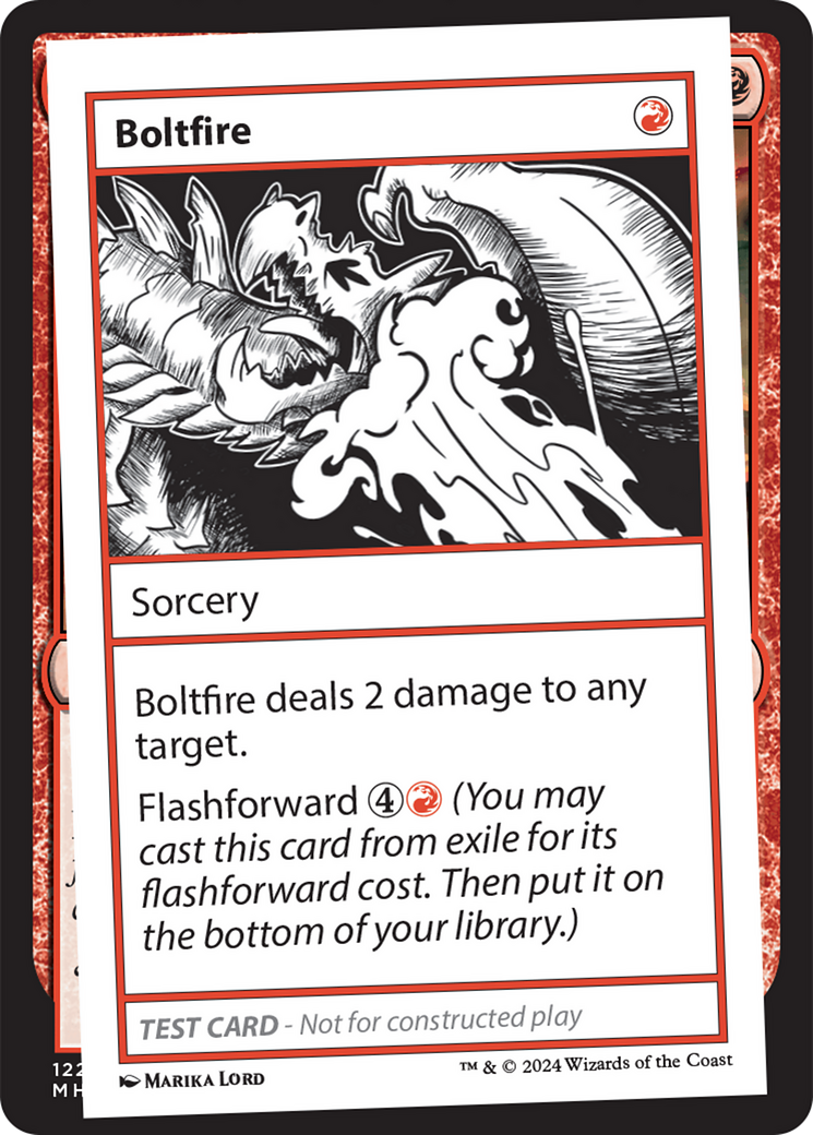 Boltfire [Mystery Booster 2 Playtest Cards] | Rook's Games and More