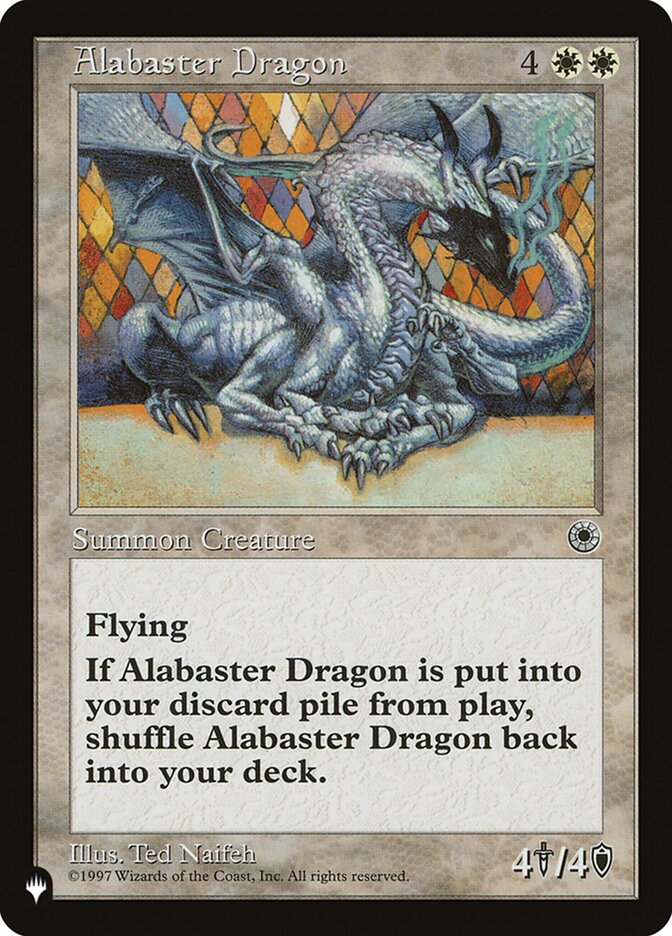 Alabaster Dragon [The List] | Rook's Games and More