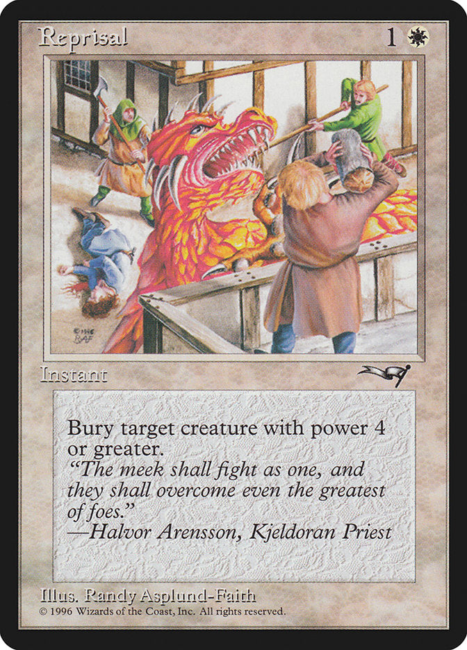 Reprisal (Red Monster) [Alliances] | Rook's Games and More