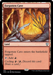 Forgotten Cave [Phyrexia: All Will Be One Commander] | Rook's Games and More