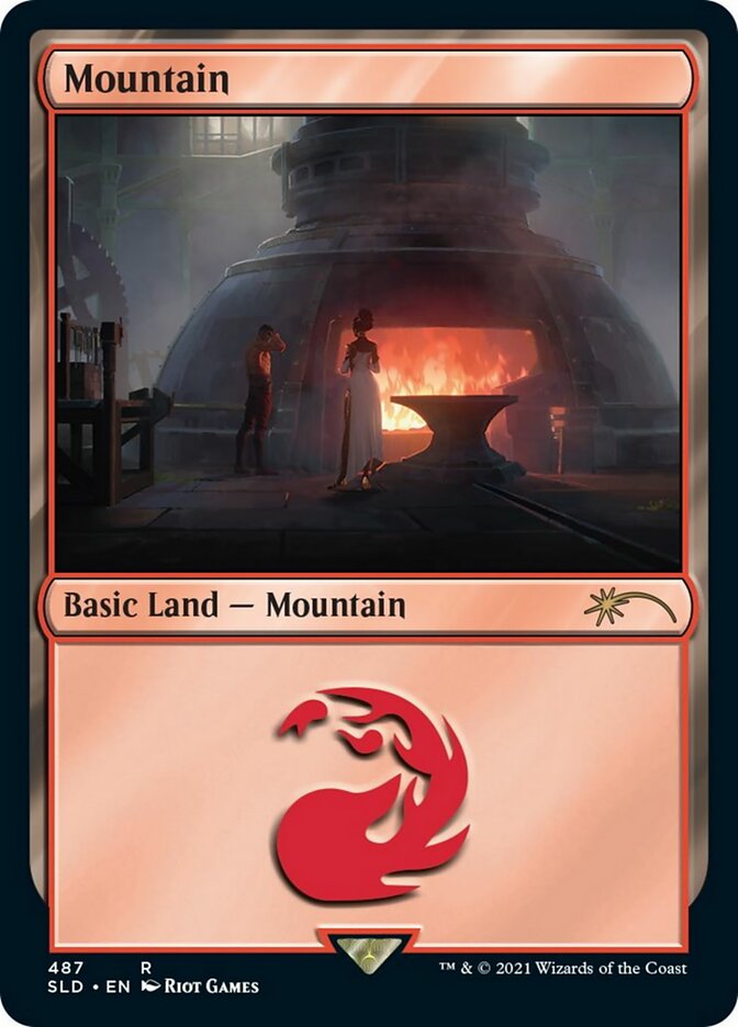 Mountain (487) [Secret Lair Drop Series] | Rook's Games and More