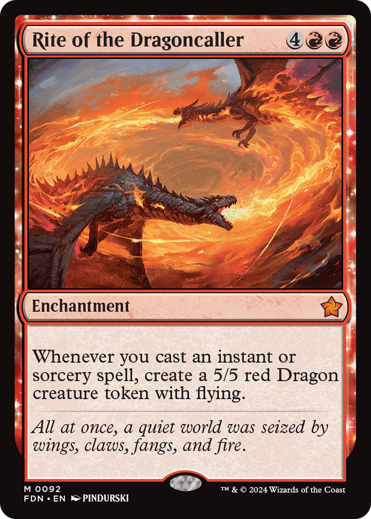 Rite of the Dragoncaller [Foundations] | Rook's Games and More