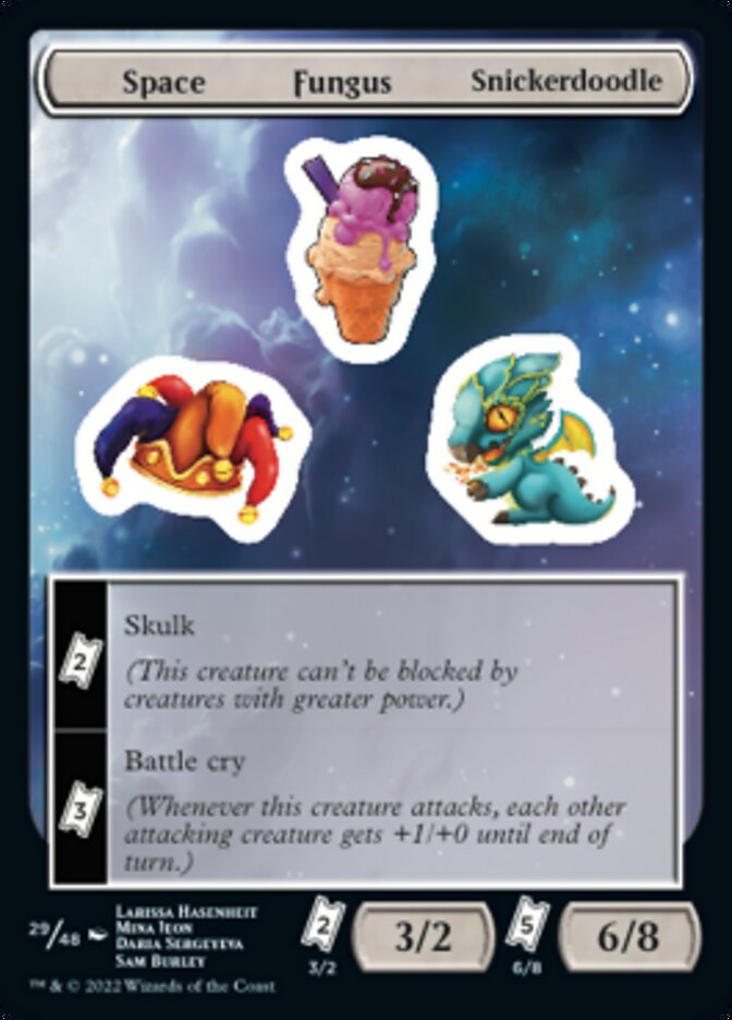 Space Fungus Snickerdoodle [Unfinity Stickers] | Rook's Games and More