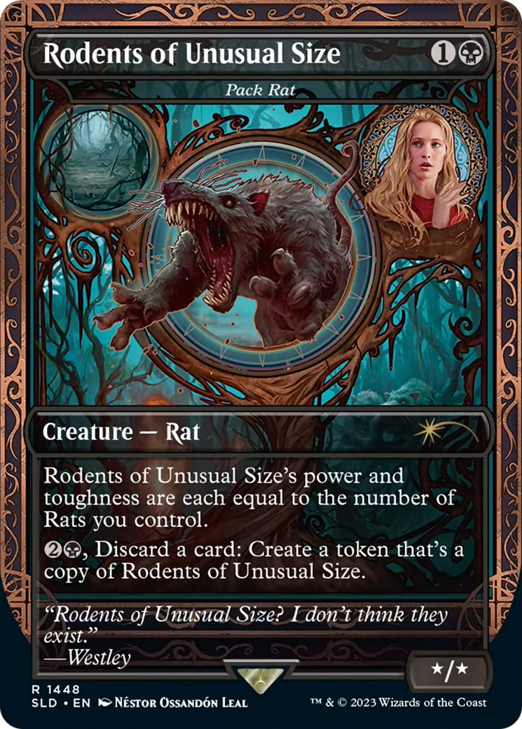 Rodents of Unusual Size - Pack Rat [Secret Lair Drop Series] | Rook's Games and More