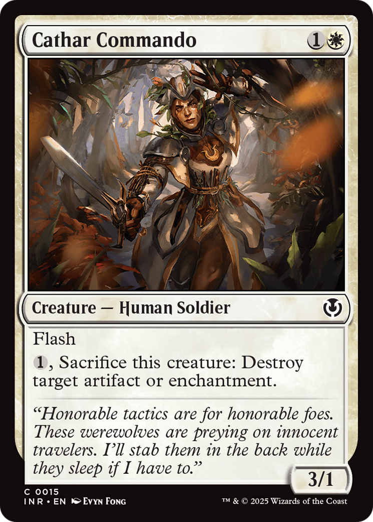 Cathar Commando [Innistrad Remastered] | Rook's Games and More