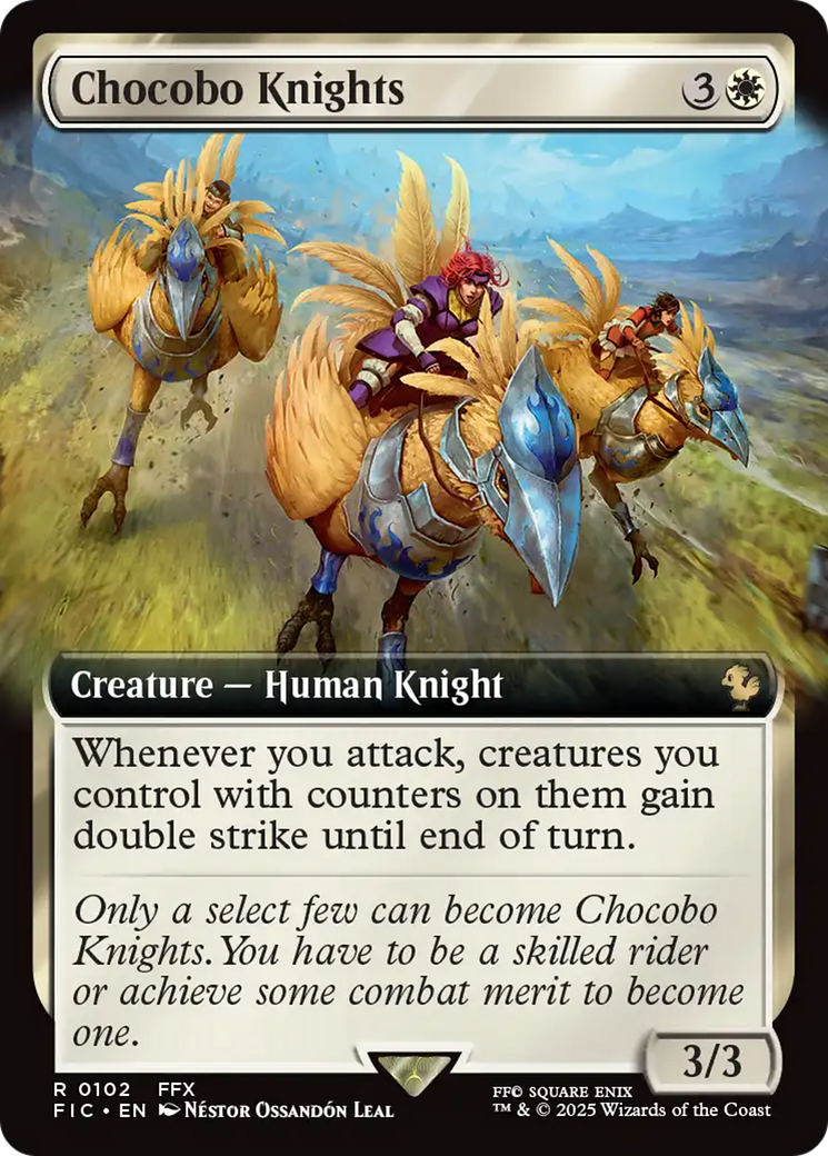 Chocobo Knights (Extended Art) [FINAL FANTASY Commander] | Rook's Games and More