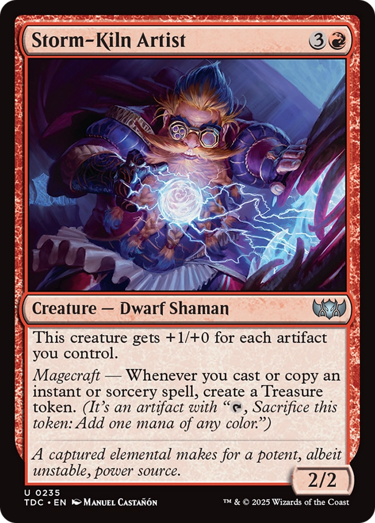Storm-Kiln Artist [Tarkir: Dragonstorm Commander] | Rook's Games and More