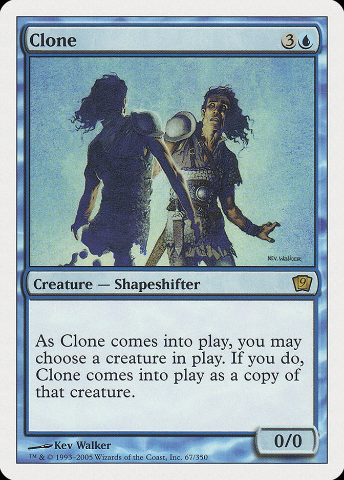 Clone (9th Edition) [Oversize Cards] | Rook's Games and More