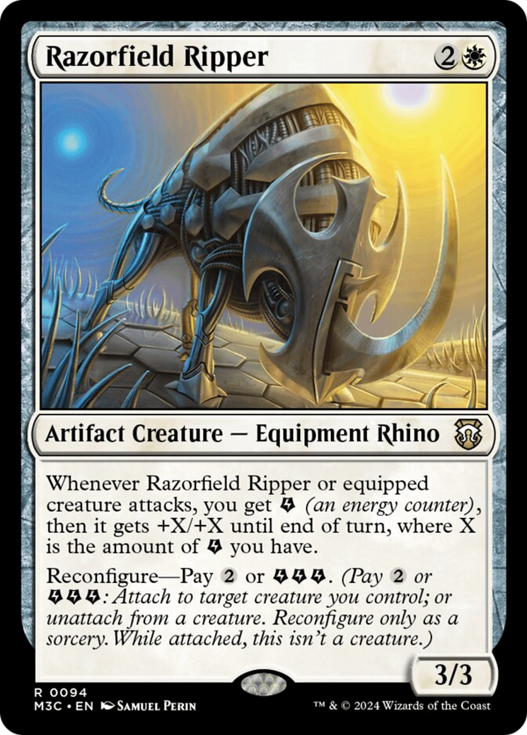 Razorfield Ripper [Modern Horizons 3 Commander] | Rook's Games and More