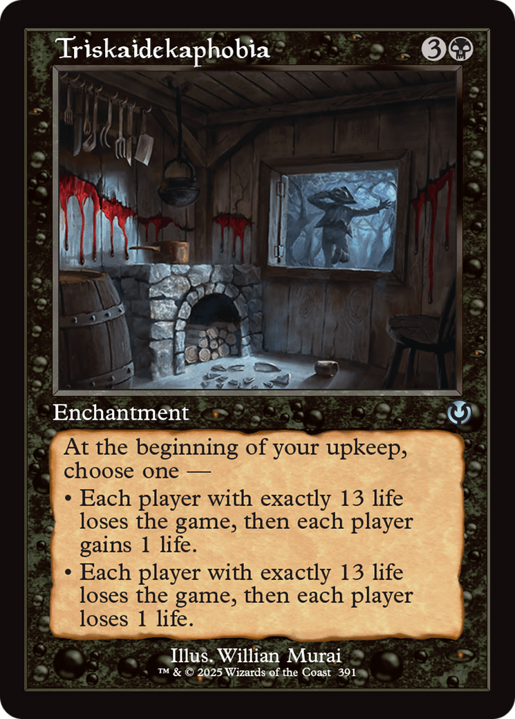 Triskaidekaphobia (Retro Frame) [Innistrad Remastered] | Rook's Games and More