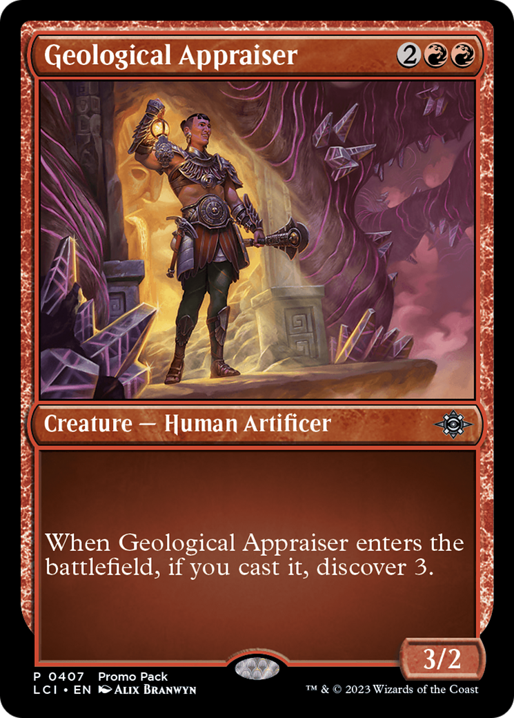 Geological Appraiser [The Lost Caverns of Ixalan Promos] | Rook's Games and More