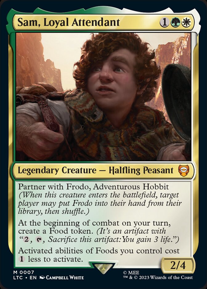 Sam, Loyal Attendant [The Lord of the Rings: Tales of Middle-Earth Commander] | Rook's Games and More