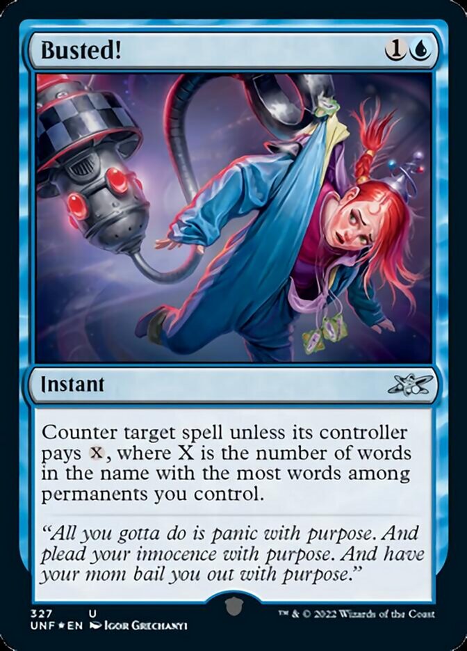 Busted! (Galaxy Foil) [Unfinity] | Rook's Games and More