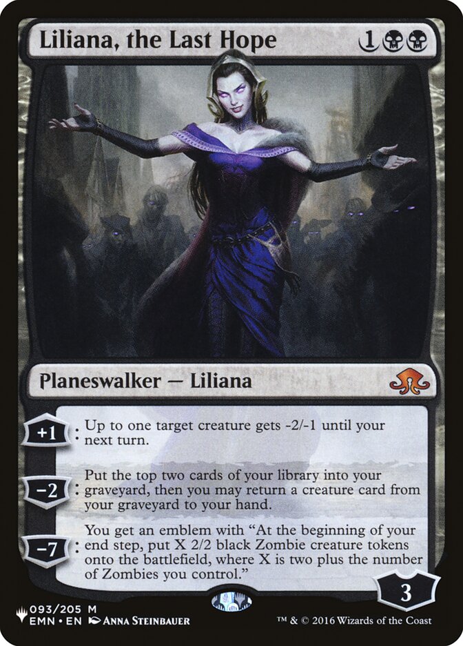 Liliana, the Last Hope [The List] | Rook's Games and More