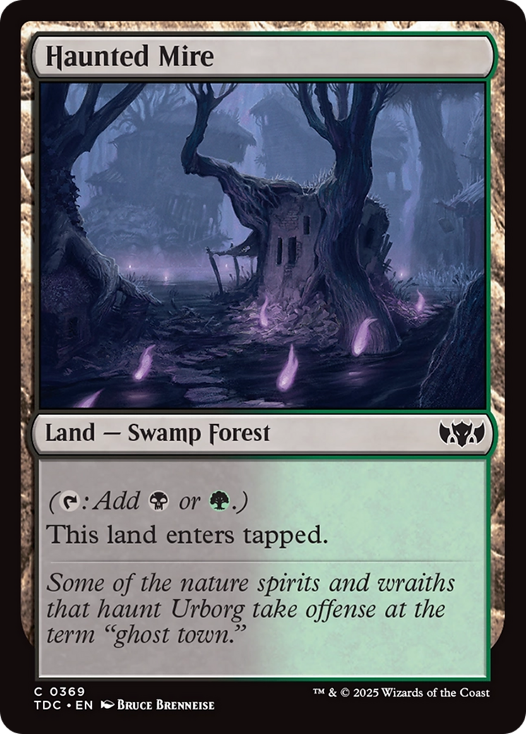 Haunted Mire [Tarkir: Dragonstorm Commander] | Rook's Games and More