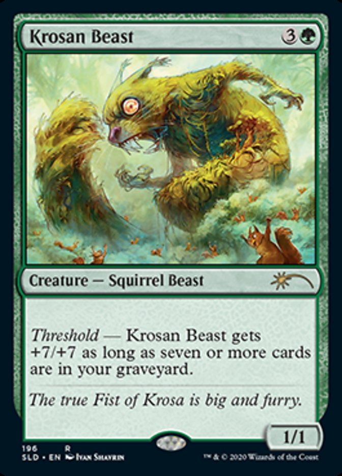 Krosan Beast [Secret Lair Drop Series] | Rook's Games and More