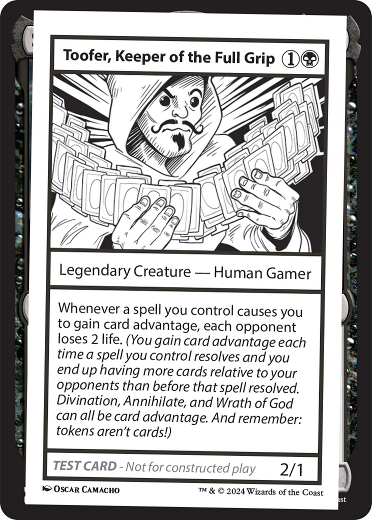 Toofer, Keeper of the Full Grip [Mystery Booster 2 Playtest Cards] | Rook's Games and More