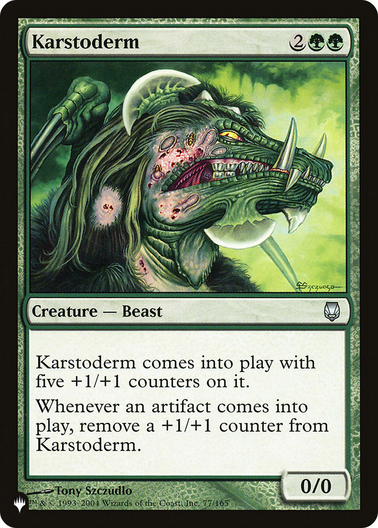 Karstoderm [The List Reprints] | Rook's Games and More