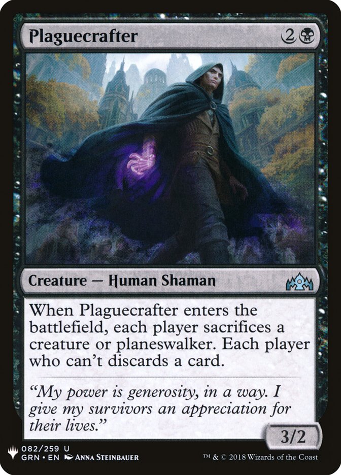 Plaguecrafter [Mystery Booster] | Rook's Games and More