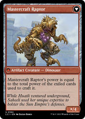 Saheeli's Lattice // Mastercraft Raptor [The Lost Caverns of Ixalan] | Rook's Games and More