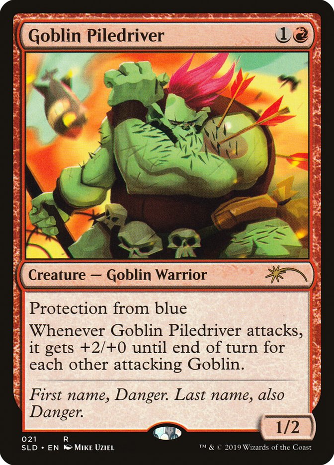 Goblin Piledriver [Secret Lair Drop Series] | Rook's Games and More