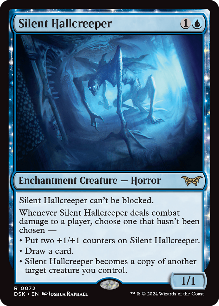 Silent Hallcreeper [Duskmourn: House of Horror] | Rook's Games and More