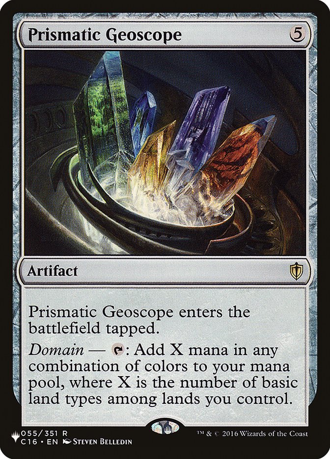 Prismatic Geoscope [The List] | Rook's Games and More
