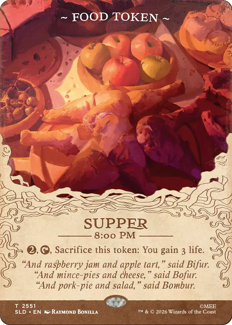 Food Token (2551) [Secret Lair Drop Series] | Rook's Games and More