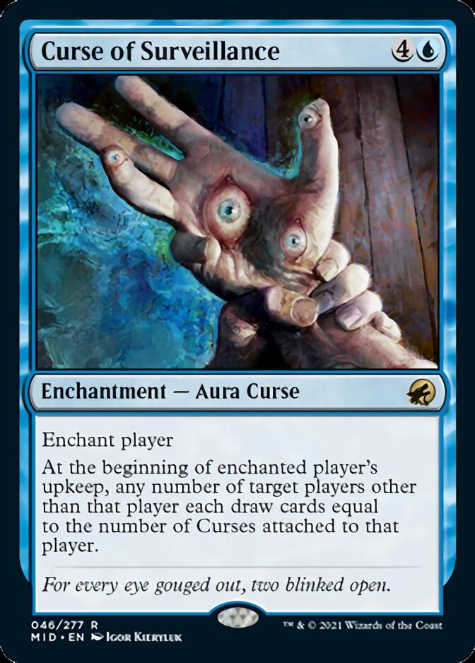 Curse of Surveillance [Innistrad: Midnight Hunt] | Rook's Games and More