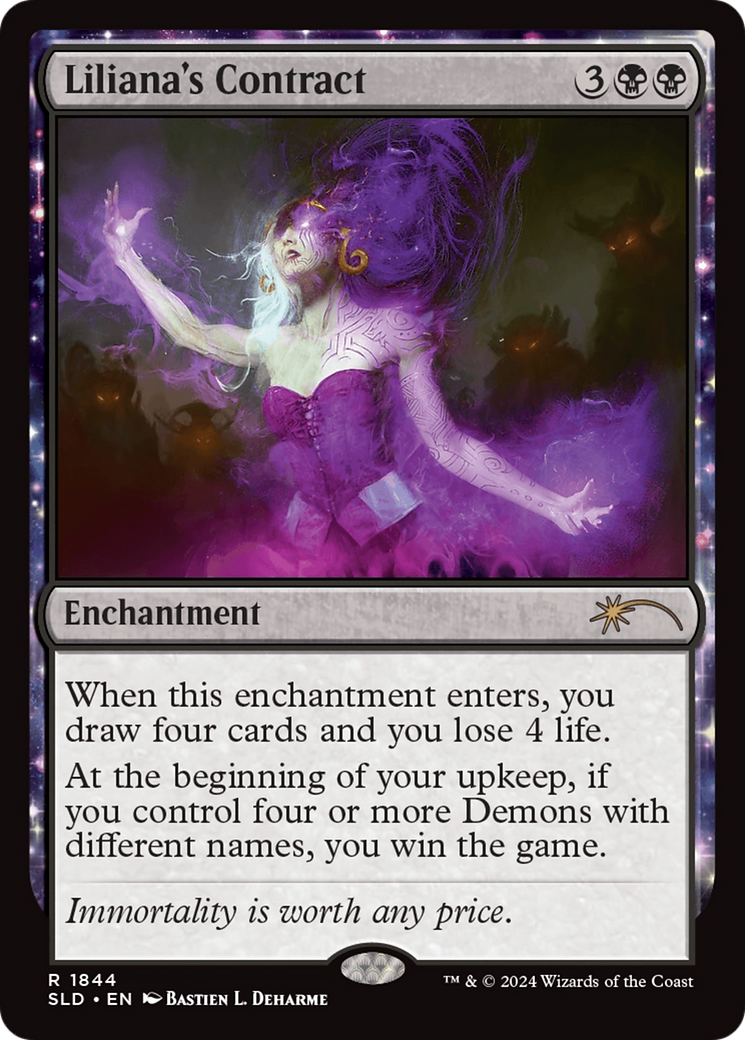 Liliana's Contract (1844) [Secret Lair Drop Series] | Rook's Games and More