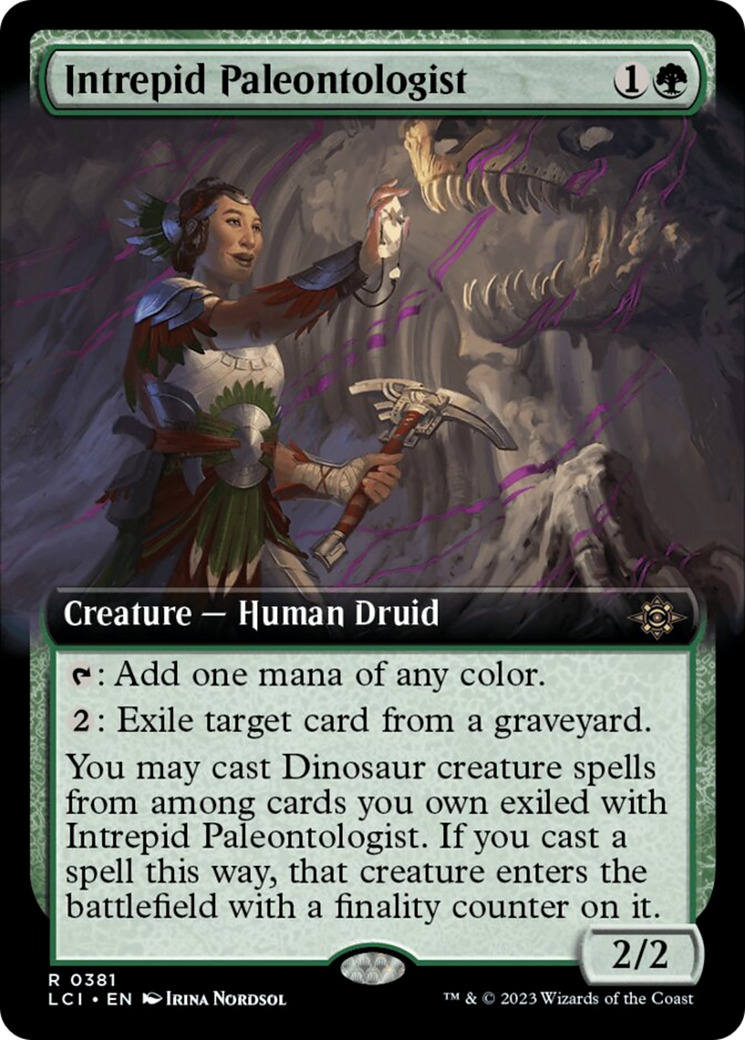Intrepid Paleontologist (Extended Art) [The Lost Caverns of Ixalan] | Rook's Games and More