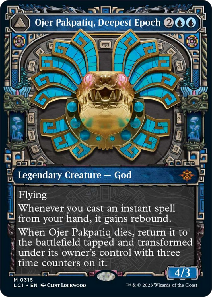 Ojer Pakpatiq, Deepest Epoch // Temple of Cyclical Time (Showcase) [The Lost Caverns of Ixalan] | Rook's Games and More