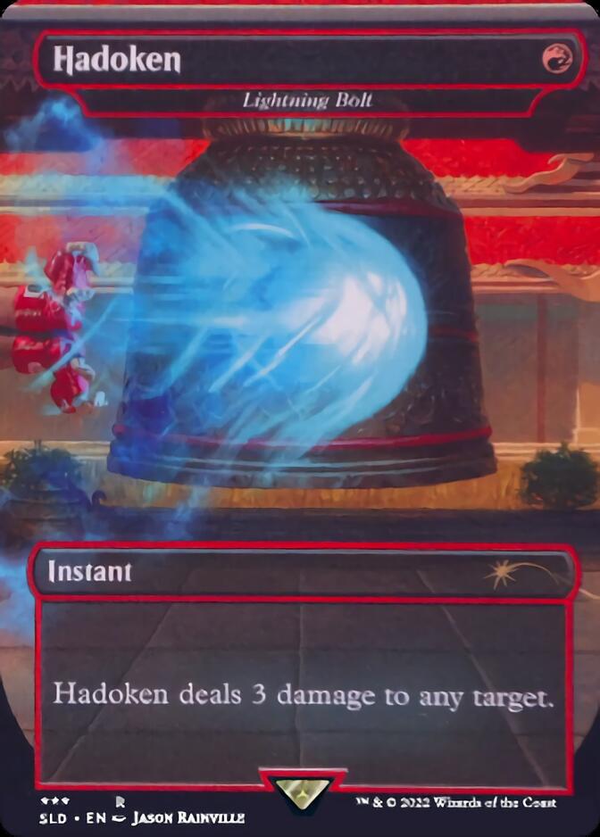 Lightning Bolt - Hadoken [Secret Lair Drop Series] | Rook's Games and More