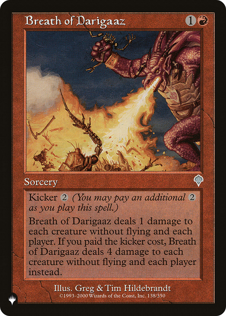 Breath of Darigaaz [The List Reprints] | Rook's Games and More