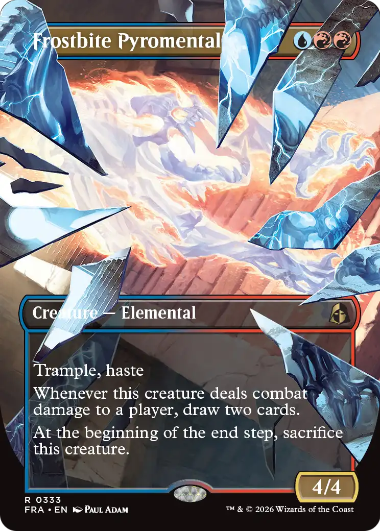 Frostbite Pyromental (Borderless) [Reality Fracture] | Rook's Games and More