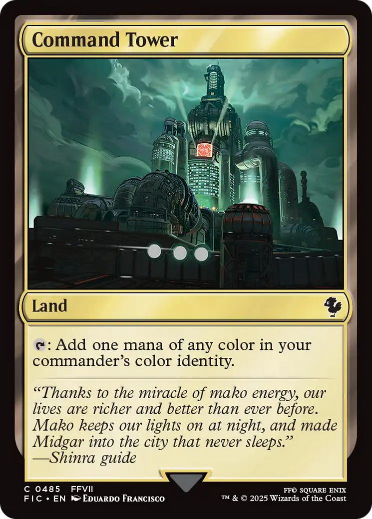 Command Tower (0485) [FINAL FANTASY Commander] | Rook's Games and More