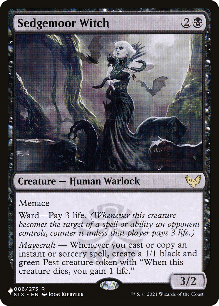 Sedgemoor Witch [The List] | Rook's Games and More