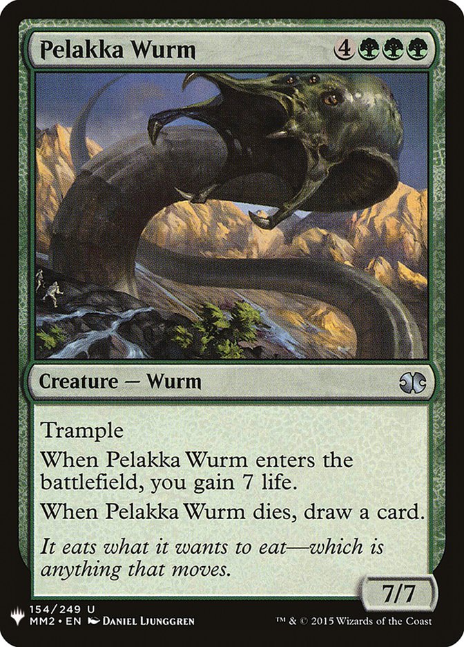 Pelakka Wurm [Mystery Booster] | Rook's Games and More