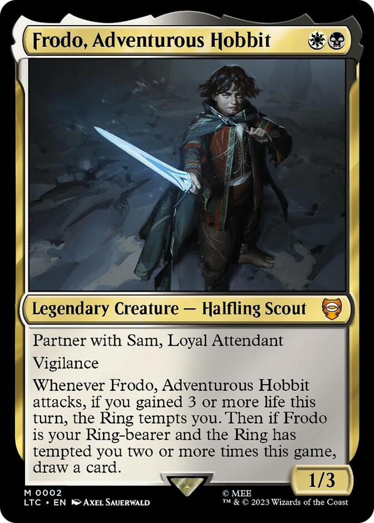 Frodo, Adventurous Hobbit [The Lord of the Rings: Tales of Middle-Earth Commander] | Rook's Games and More