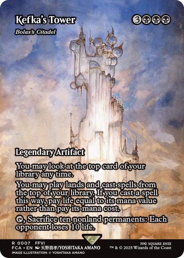 Kefka's Tower - Bolas's Citadel (Showcase) [FINAL FANTASY : Through the Ages] | Rook's Games and More