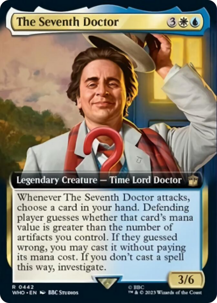 The Seventh Doctor (Extended Art) [Doctor Who] | Rook's Games and More