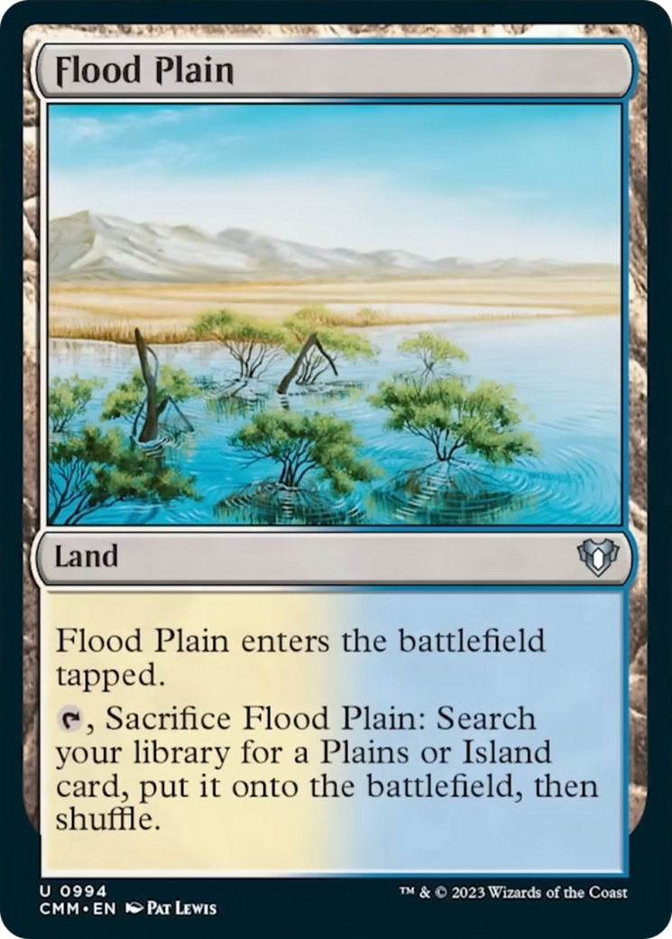 Flood Plain [Commander Masters] | Rook's Games and More