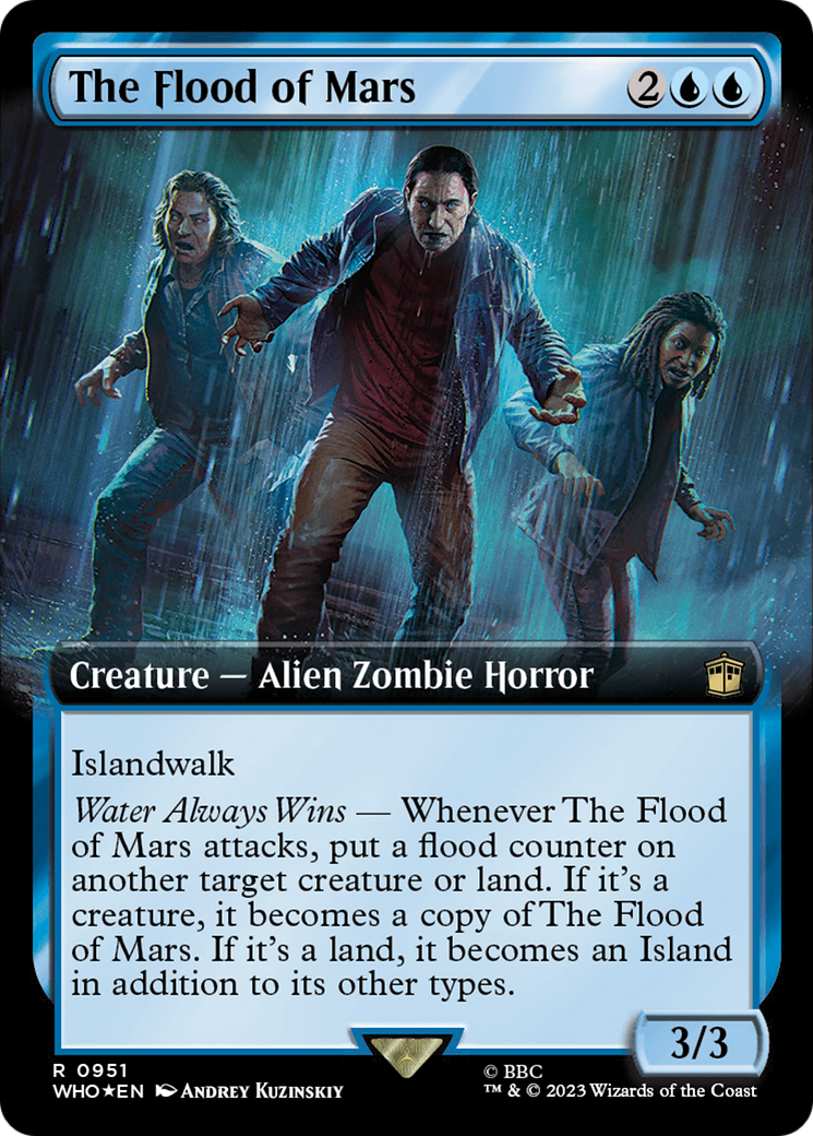 The Flood of Mars (Extended Art) (Surge Foil) [Doctor Who] | Rook's Games and More