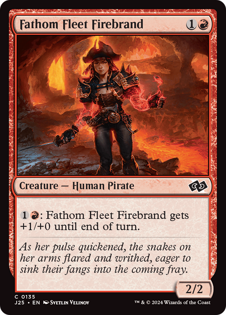 Fathom Fleet Firebrand [Foundations Jumpstart] | Rook's Games and More