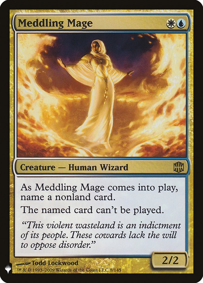 Meddling Mage [Mystery Booster] | Rook's Games and More