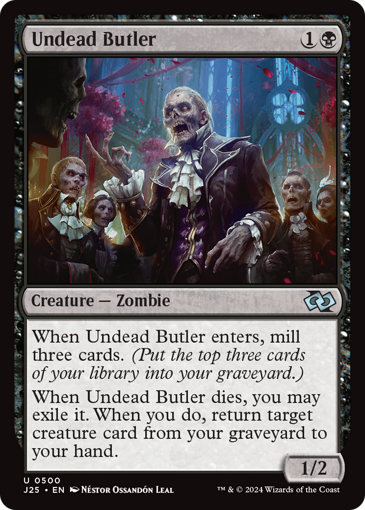 Undead Butler [Foundations Jumpstart] | Rook's Games and More