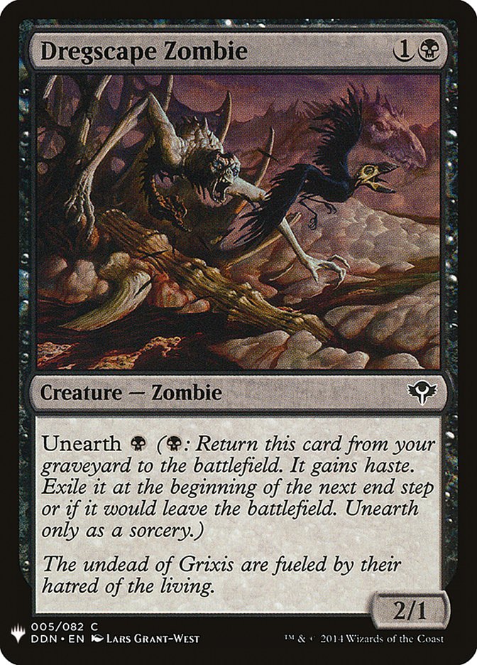 Dregscape Zombie [Mystery Booster] | Rook's Games and More