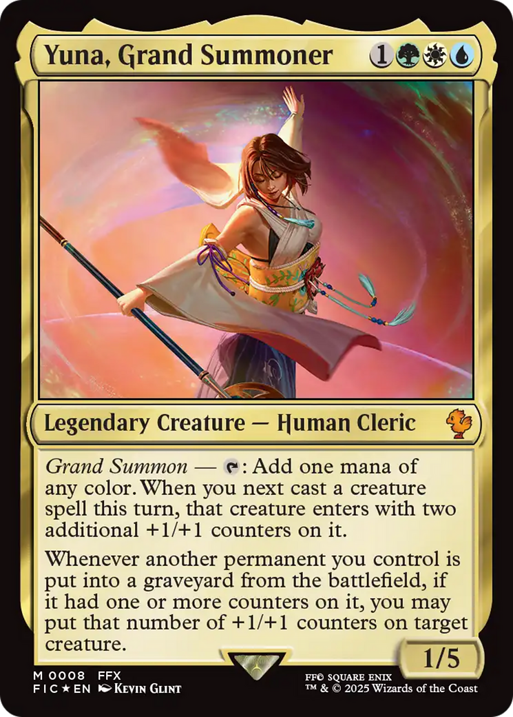 Yuna, Grand Summoner [FINAL FANTASY Commander] | Rook's Games and More